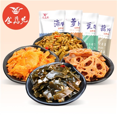 散稱 素菜混搭蘿卜藕片海帶豆角 散稱 素菜混搭蘿卜藕片海帶豆角